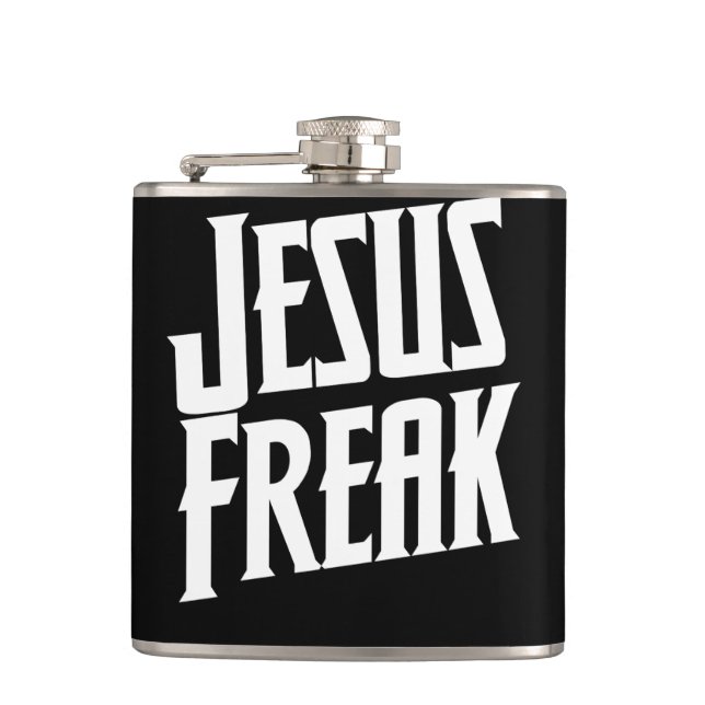 Jesus Freak Flachmann (Vorderseite)