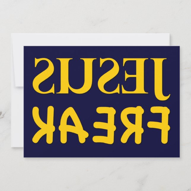 Jesus Freak (SUSEJ KAERF) (Vorderseite)