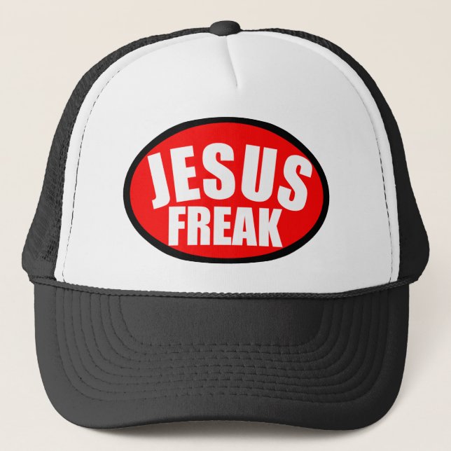 Jesus-Freak Truckerkappe (Vorderseite)