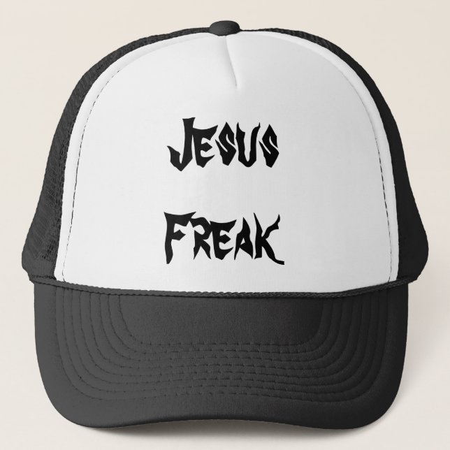 Jesus-Freak Truckerkappe (Vorderseite)