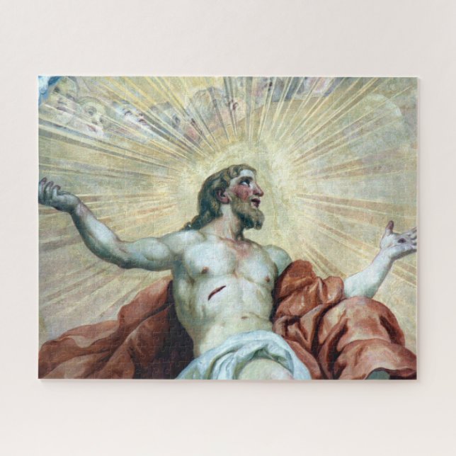 Jesus fresco puzzle (Horizontal)