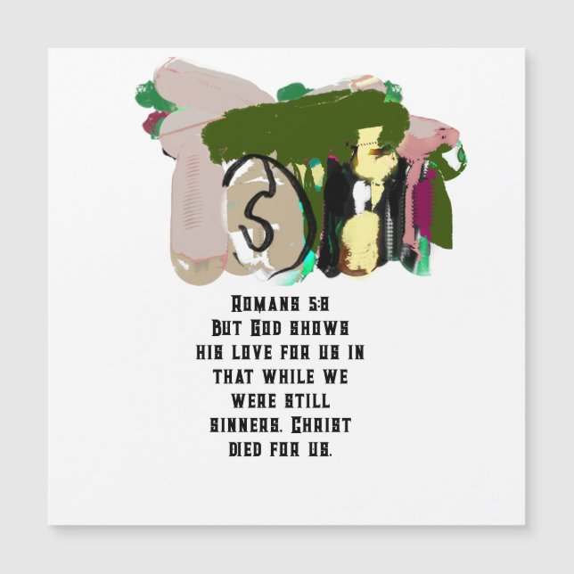 Jesus Freund Magnetkarte (Vorderseite)