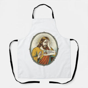 Jesus fügte der Geschichte statt direkter Nachrich Schürze
