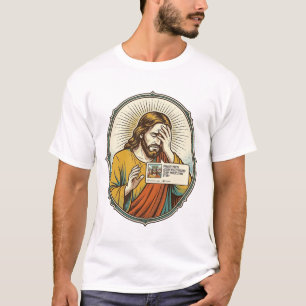Jesus fügte der Geschichte statt direkter Nachrich T-Shirt