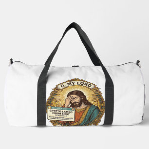 Jesus fügte Spam Crypto-Gruppenchat Ärger Humor hi Duffle Bag