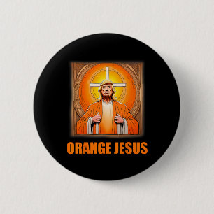 Jesus Funny Trump 1 Button