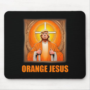 Jesus Funny Trump 1 Mousepad