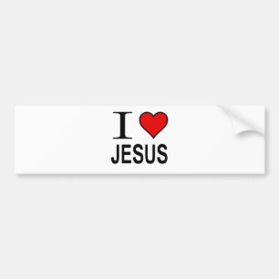 Jesus Gaben I Liebe Jesus Autoaufkleber