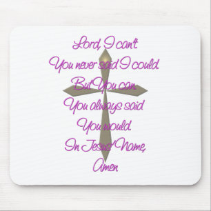 Jesus Gebet Mousepad