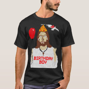Jesus Geburtstag Junge Weihnachten Essential T-Shi T-Shirt