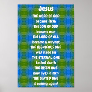 Jesus Geem Poster