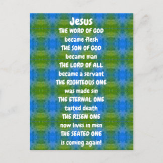 Jesus Geem Postkarte