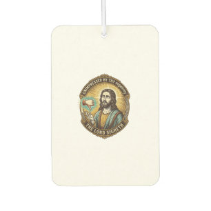Jesus Gefällt-nicht-Button Social Media Hater Trol Autolufterfrischer