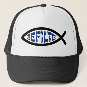 Jesus Gefilte Fisch - Jüdischer Pessach-Humor Truckerkappe