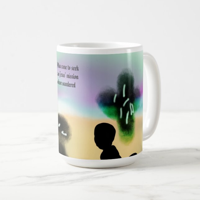 Jesus geh mit uns  kaffeetasse (VorderseiteRechts)
