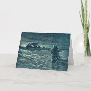 Jesus geht am Meer spazieren Bibel Karte