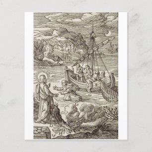 Jesus geht auf dem Wasser Flyer