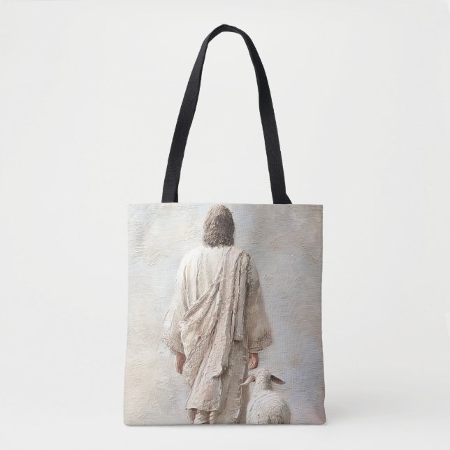 Jesus geht mit dem Lamm (Vorderseite)