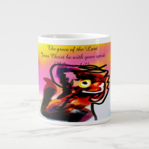 jesus geist  Jumbo-Tasse