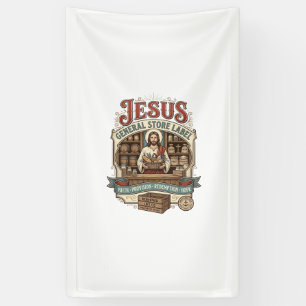 Jesus Gemischtwarenladen Label Jesus Gemischtwaren Banner