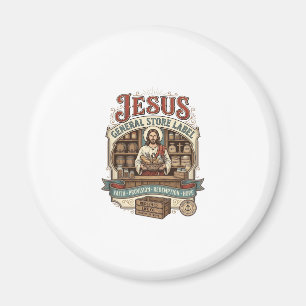 Jesus Gemischtwarenladen Label Jesus Gemischtwaren Magnet