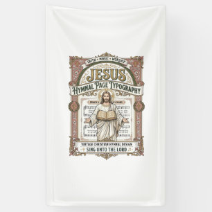 Jesus-Gesangbuch-Seitentypografie Jesus-Gesangbuch Banner