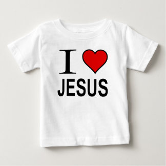 Jesus-Geschenke Ich liebe Jesus-Langarmshirt Baby T-shirt