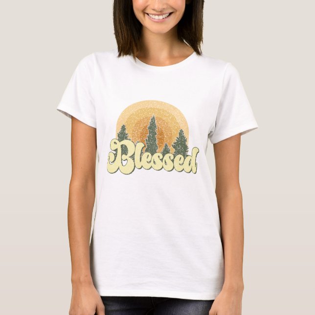 Jesus gesegnet T-Shirt (Vorderseite)