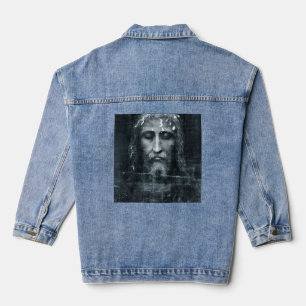 Jesus-Gesicht-Jeansjacke Jeansjacke