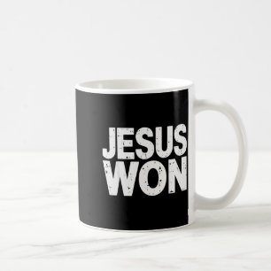 Jesus gewann christlichen Glauben religiös Kaffeetasse