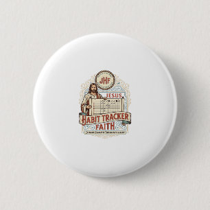 Jesus Gewohnheits-Tracker Glaube Jesus Gewohnheits Button
