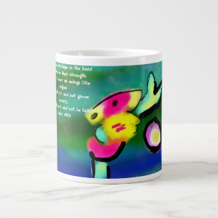 Jesus gib stark Jumbo-Tasse