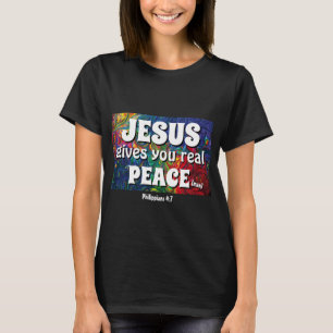 JESUS GIBT IHNEN ECHTEN FRIEDEN (MAN) 50 JAHRE T-Shirt