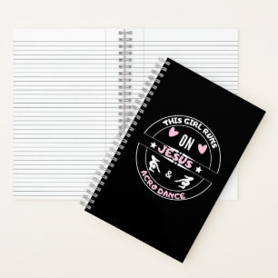 Jesus Girl and Acro dance Girl Funny Notizbuch