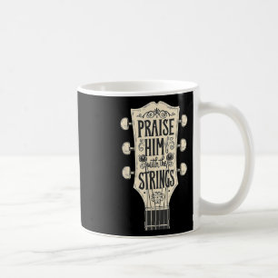Jesus Gitarrist lobt ihn mit den Streichern Acu Kaffeetasse
