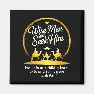 Jesus Glaube 3 Könige Vintage Weise Männer suchen  Magnet