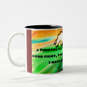 Jesus-Glaube Zweifarbige Tasse