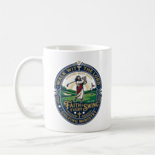 Jesus Golf-Shirt Glaube-basiertes Design_1 Kaffeetasse