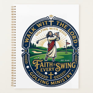 Jesus Golf-Shirt Glaubensbasiertes Design_1 Planer