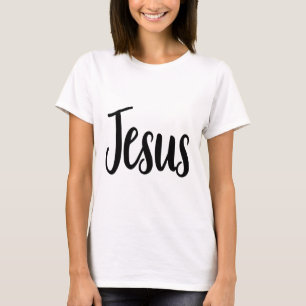Jesus Gospel Grafik Ästhetische Christliche Zitate T-Shirt