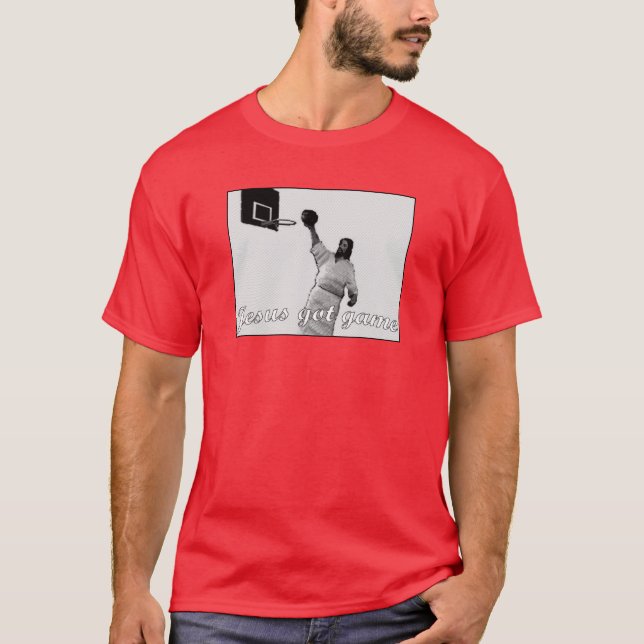 Jesus got Spiel T-Shirt (Vorderseite)