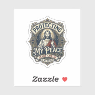 Jesus Grenzen Selbstachtung Shirt Glaube Basiertes Aufkleber