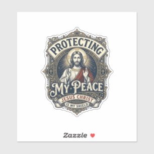 Jesus Grenzen Selbstachtung Shirt Glaube Basiertes Aufkleber