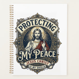 Jesus Grenzen Selbstachtung Shirt Glaube Basiertes Planer