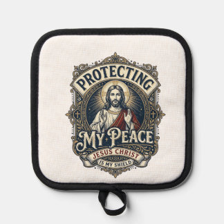 Jesus Grenzen Selbstachtung Shirt Glaube Basiertes Topflappen