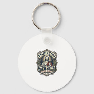 Jesus Grenzen Selbstachtung Shirt Glaubensbasiert Schlüsselanhänger