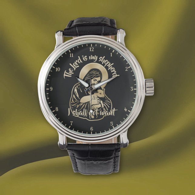 Jesus guter Hirte Armbanduhr (Von Creator hochgeladen)