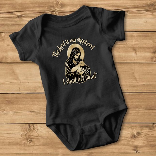 Jesus guter Hirte Baby Strampler (Von Creator hochgeladen)