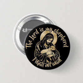 Jesus guter Hirte Button