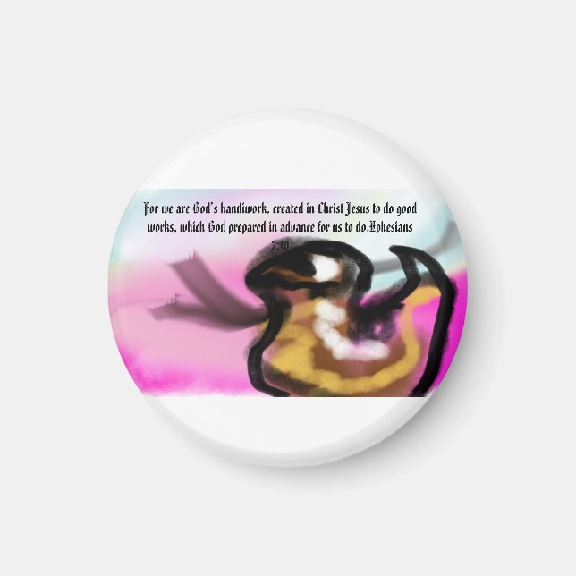 Jesus Hand  Magnet (Vorne)